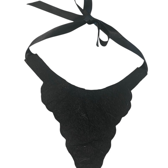 Statement Bib Necklace Silver Black Classic Glam Festival Jewelry OS - Picture 11 of 12